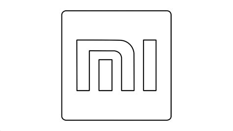 How to draw a xiaomi logo 2022 .